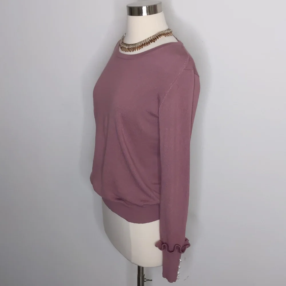 C&A Sweater Rose Color Size Medium